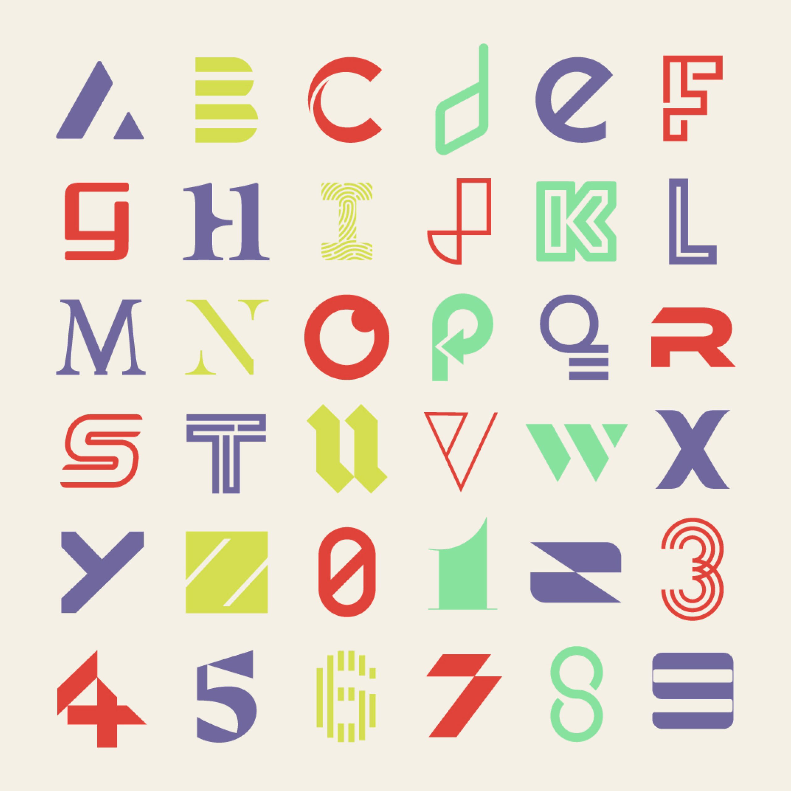 LITTLE Agency x 36 Days of Type, our contributions