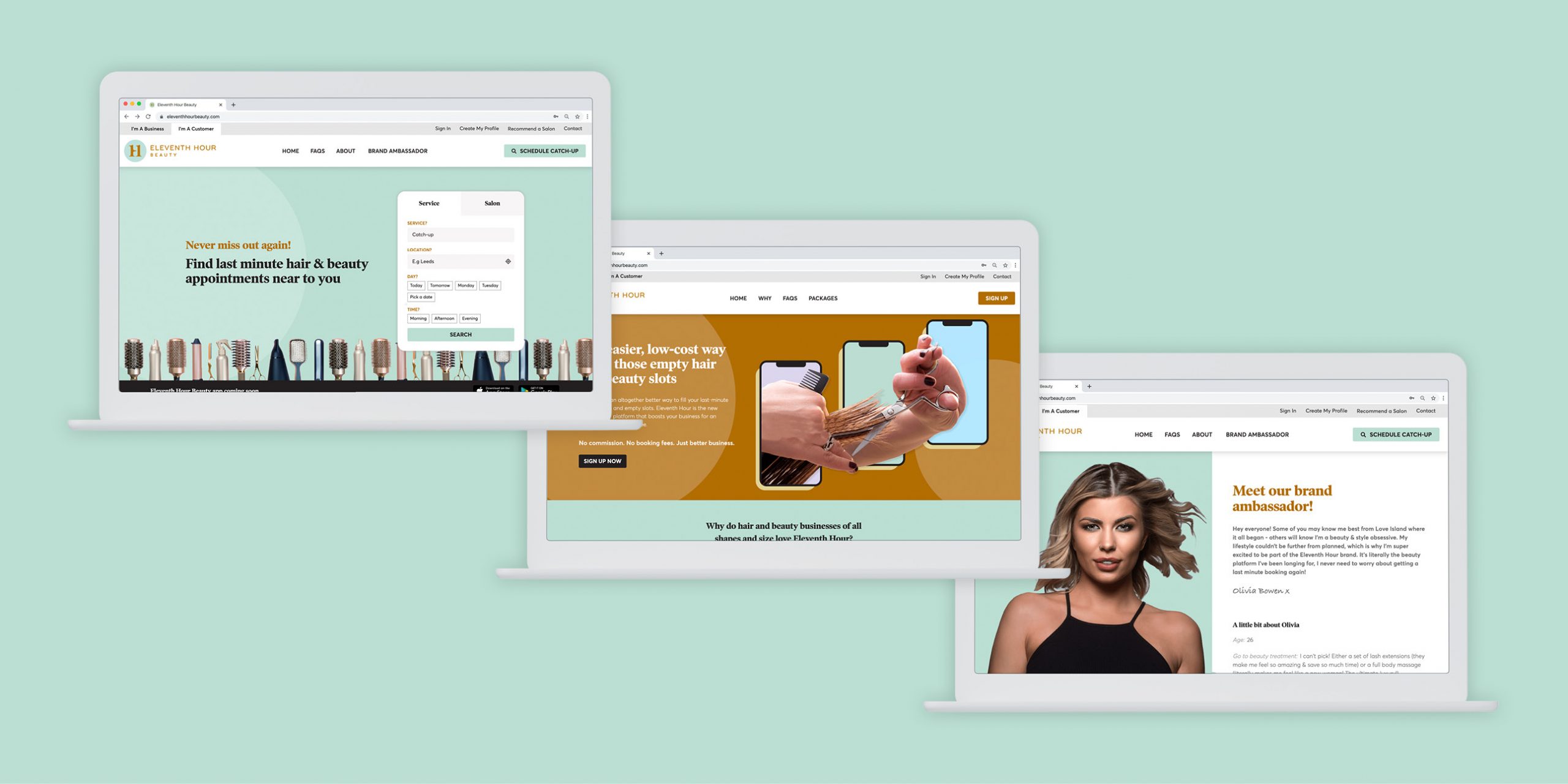 Eleventh Hour Beauty Website