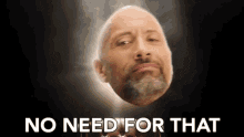 No need the rock gif